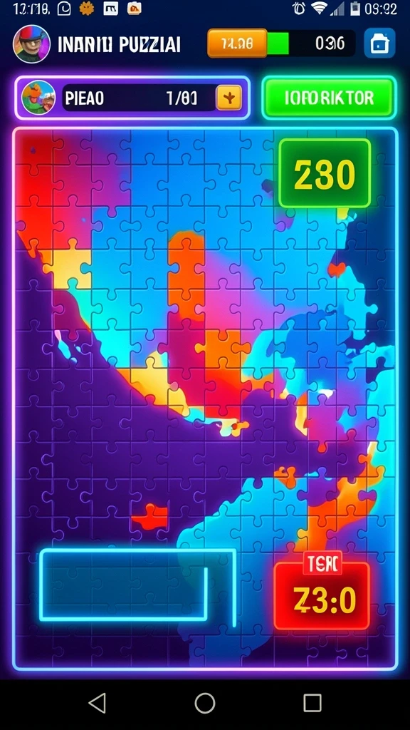 Grafis permainan yang menakjubkan dalam setiap level.
