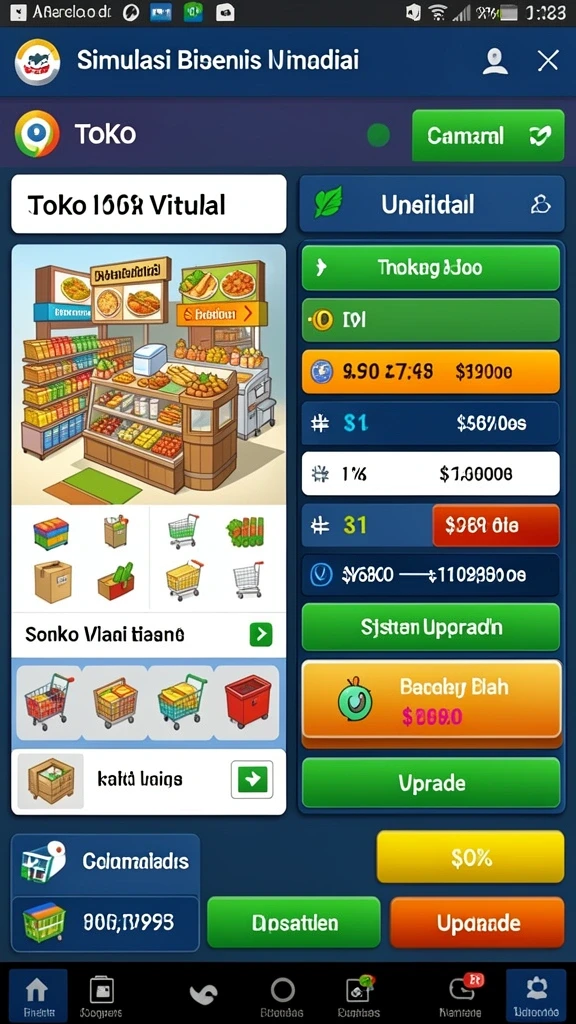 Screenshot menampilkan karakter utama dalam aksi.