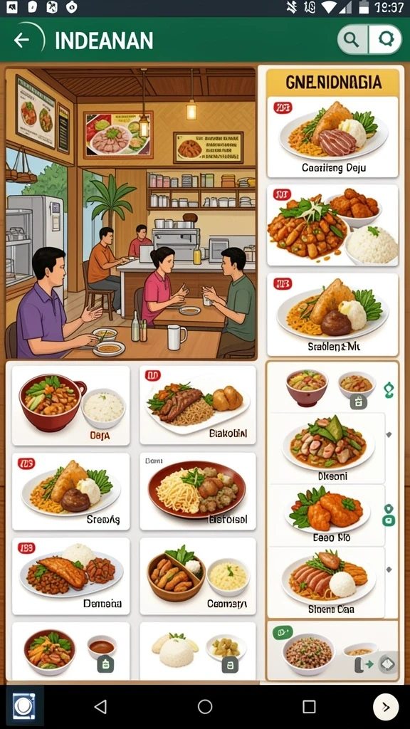 Tampilan antarmuka <strong>7CONE</strong> yang menarik dan responsif.