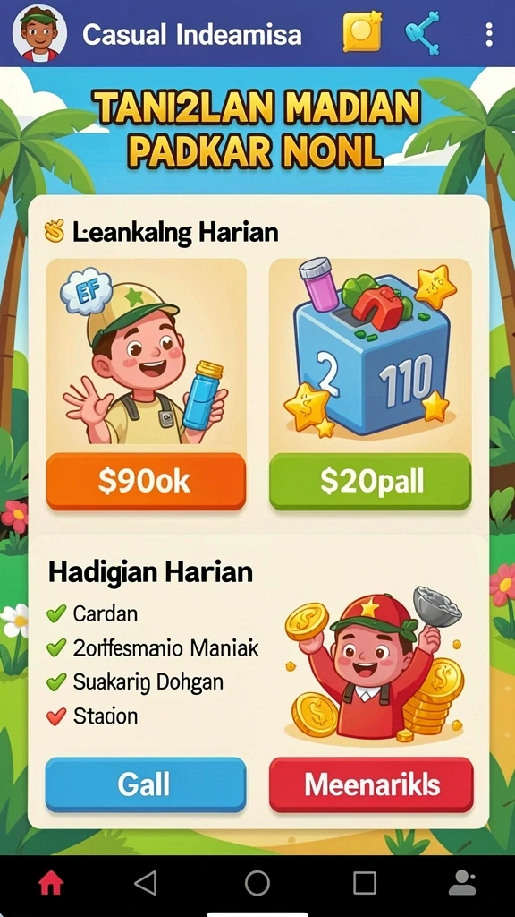 Beragam pilihan permainan untuk semua usia.