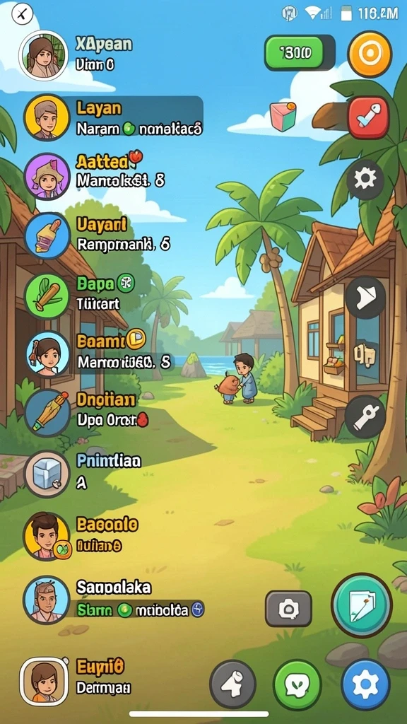 Tangkapan layar memperlihatkan peta baru yang menantang.