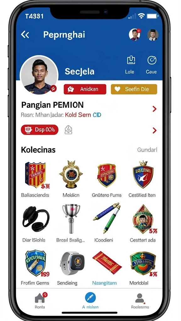 Tampilan antarmuka AGENHOKI yang modern dan user-friendly.