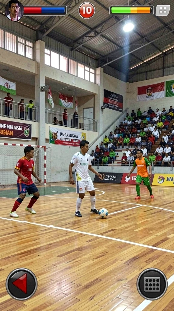 Grafis permainan yang menakjubkan dan menarik.