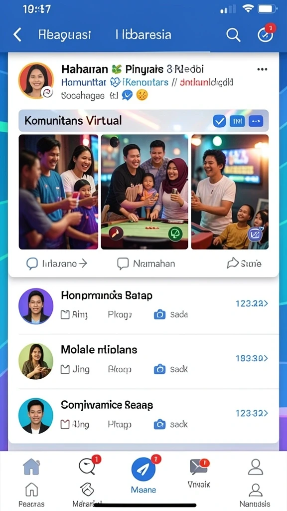 Tampilan antarmuka yang menarik dan mudah dipahami.