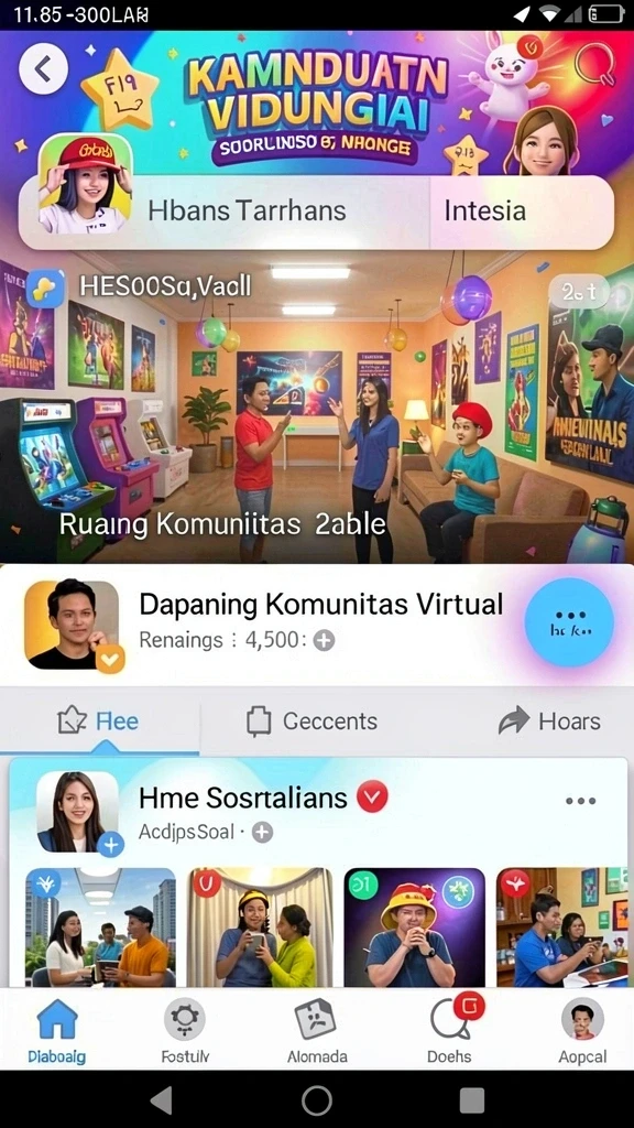Tampilan antarmuka yang mudah dinavigasi.