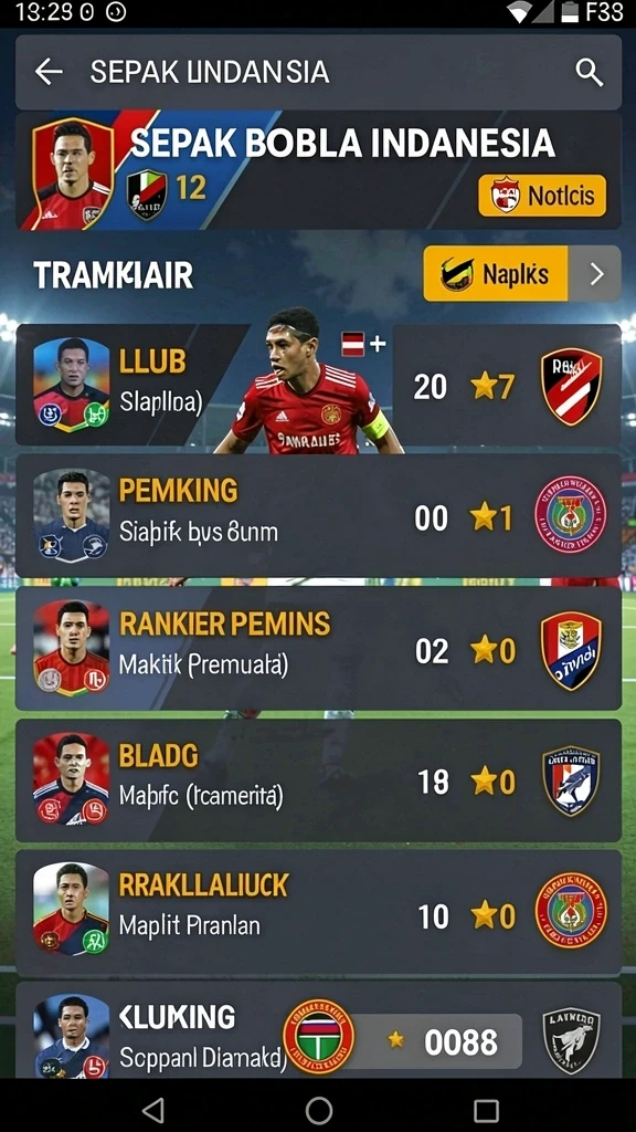 Tampilan antarmuka yang ramah pengguna.