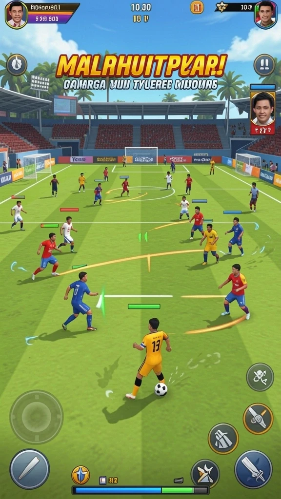 Level yang menantang dan seru.