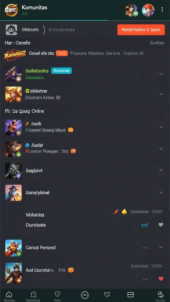 Mode multiplayer yang memungkinkan bermain bersama teman.