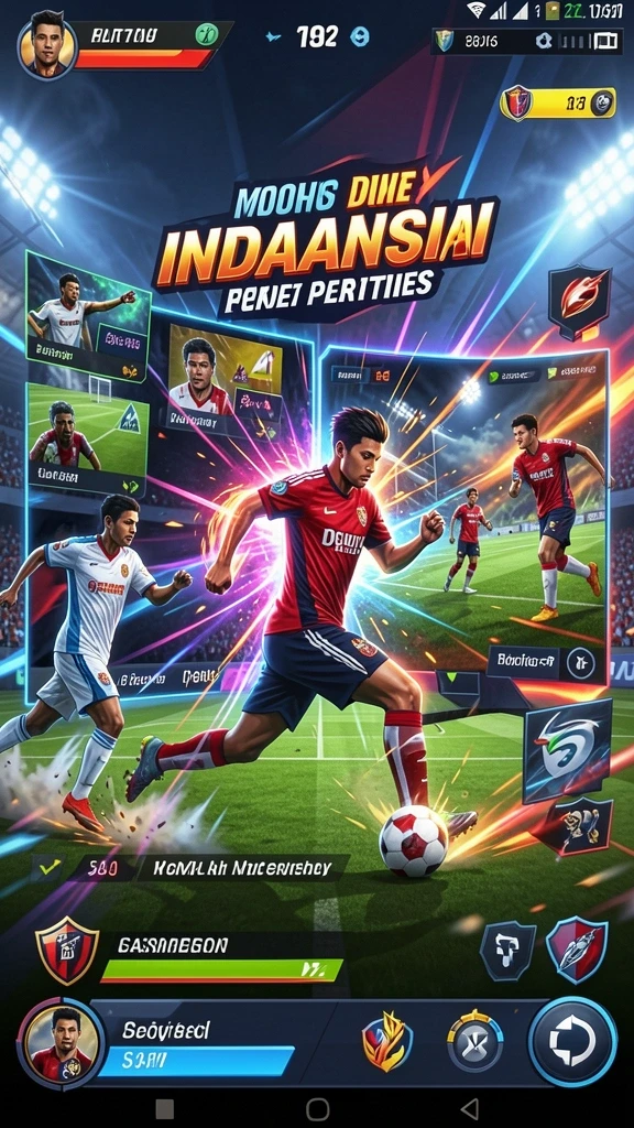 Tampilan awal game dengan karakter menarik.