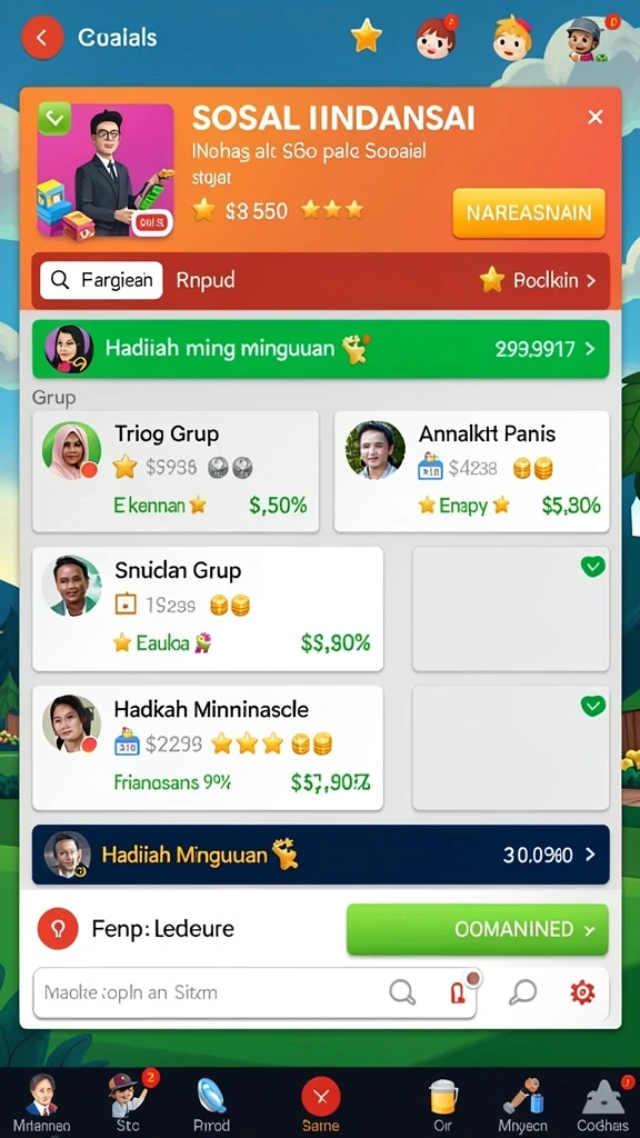 Tampilan antarmuka GOBETASIA yang modern dan user-friendly.