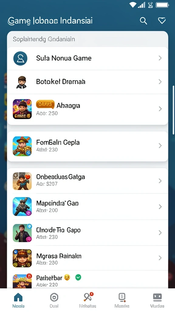 Tampilan antarmuka yang user-friendly dan menarik.