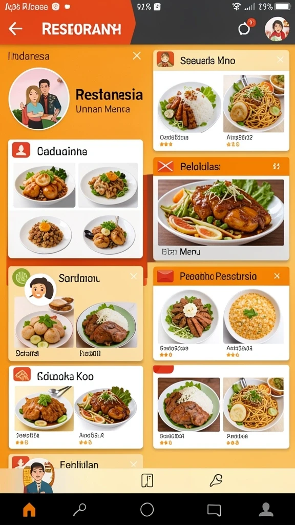Tantangan menarik di setiap level permainan.