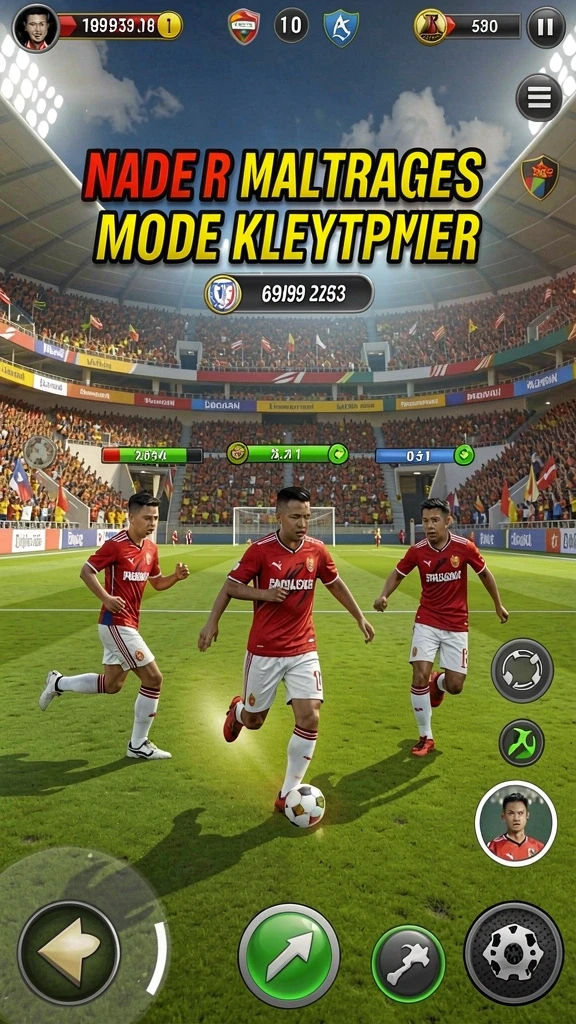 Tantangan menarik di setiap level permainan.