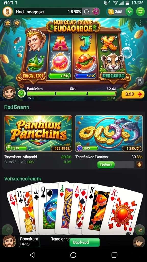 Screenshot dari tantangan permainan yang menegangkan.
