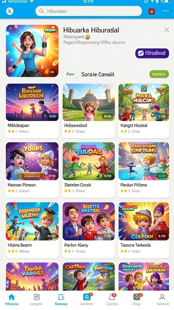Screenshot menampilkan aksi seru dalam game IDRGAME.