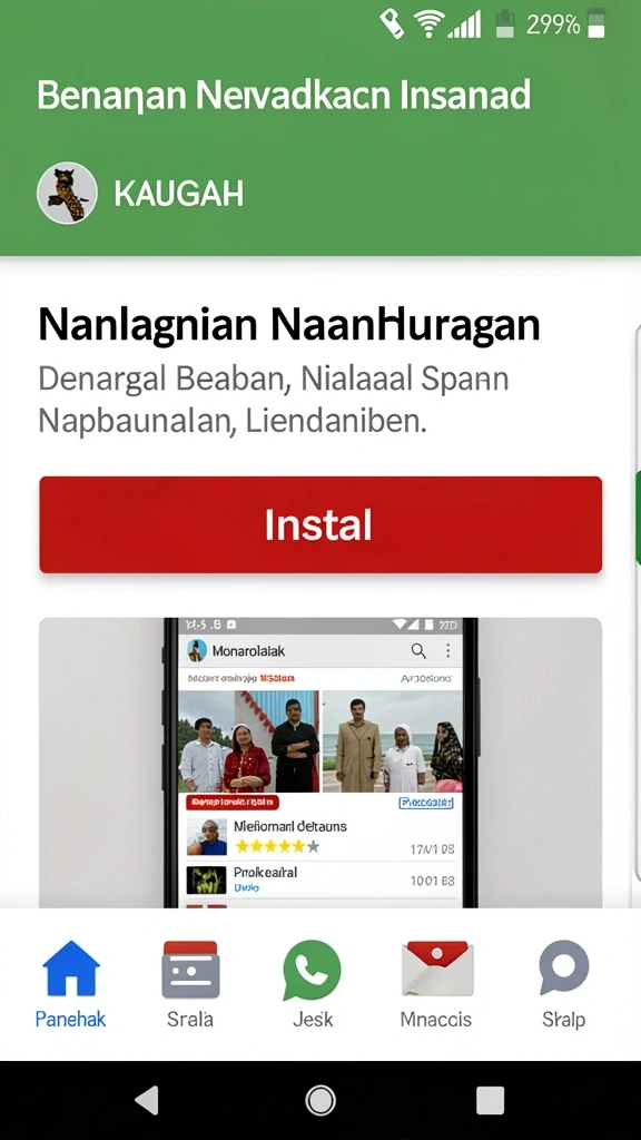 Screenshot memperlihatkan karakter utama IDRGAME saat bertarung.