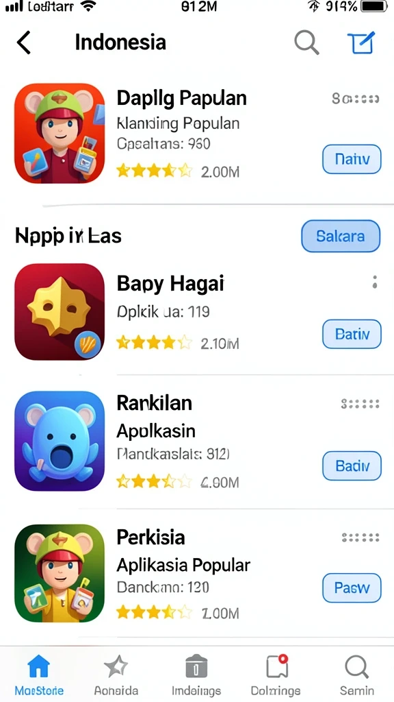 Tampilan utama INTERWIN dengan menu yang intuitif.