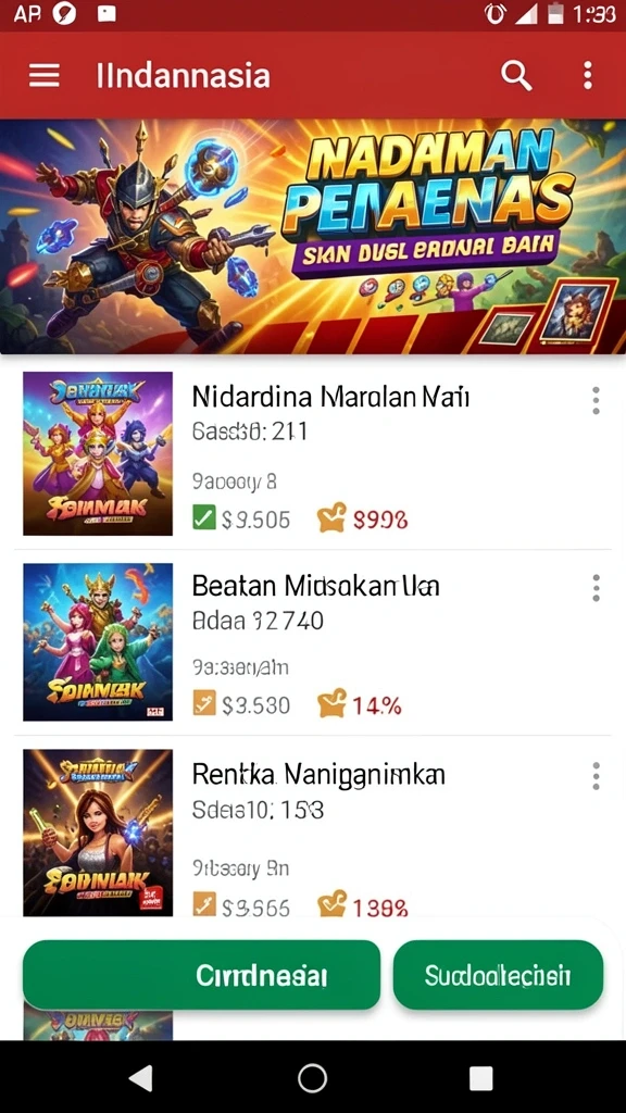 Tampilan antarmuka yang menarik dan mudah digunakan.