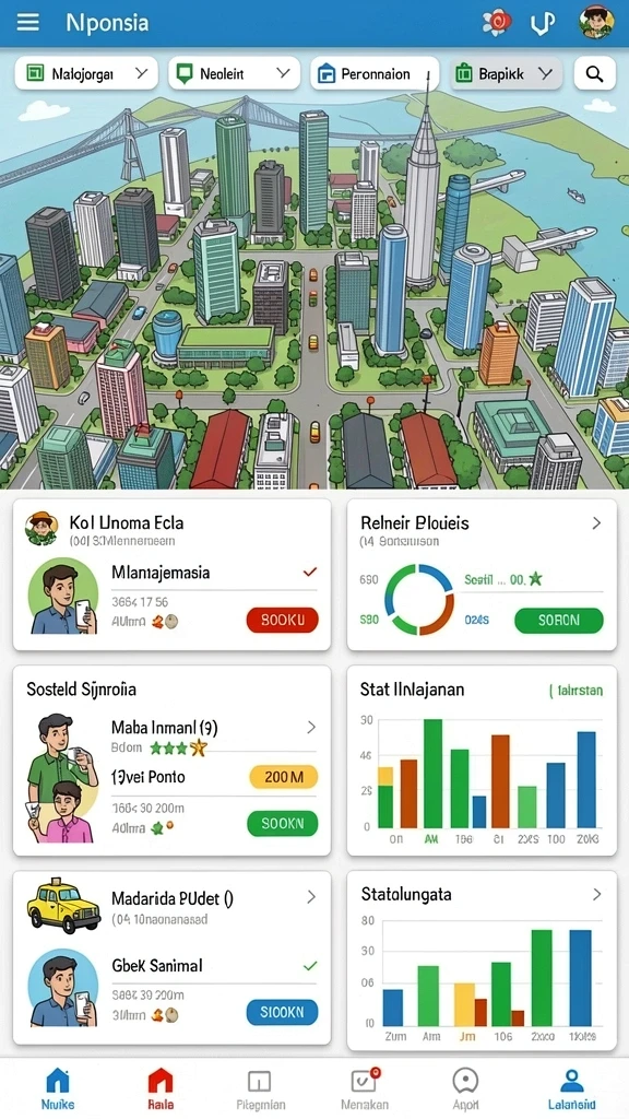 Pengalaman bermain multiplayer yang seru.
