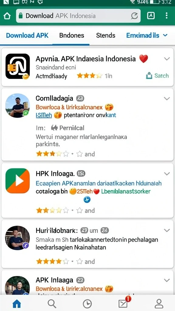 Mode permainan kompetitif yang seru dan menantang.