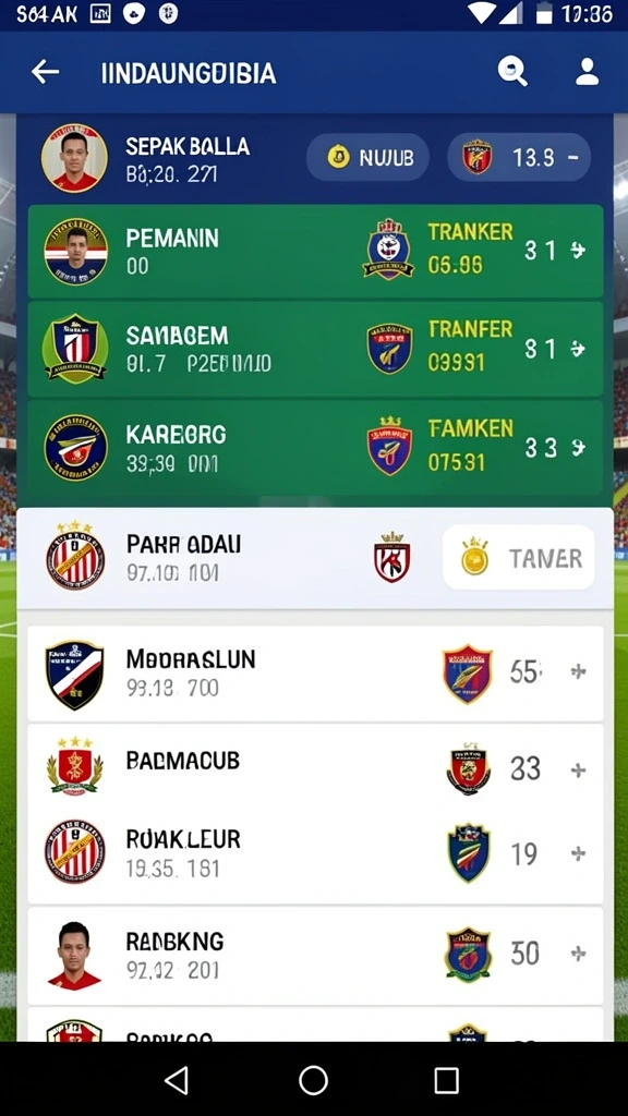 Beragam pilihan permainan yang seru.