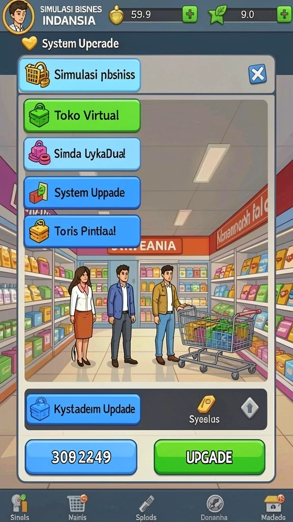 Tampilan pengguna yang modern dan menarik.