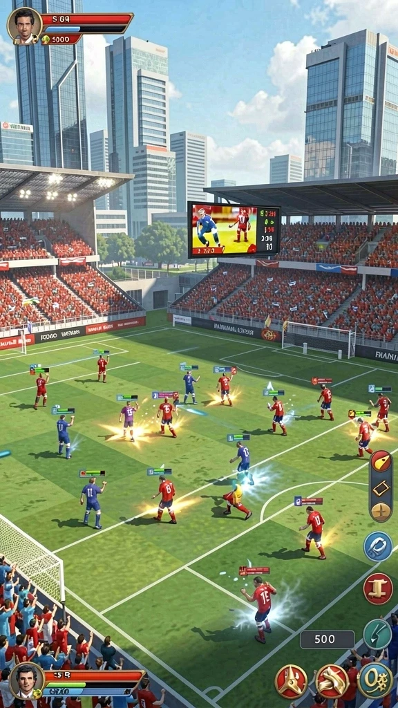 Grafis yang kaya dan detail mendalam.