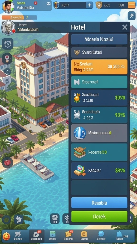 Gameplay yang seru dan menantang setiap level.