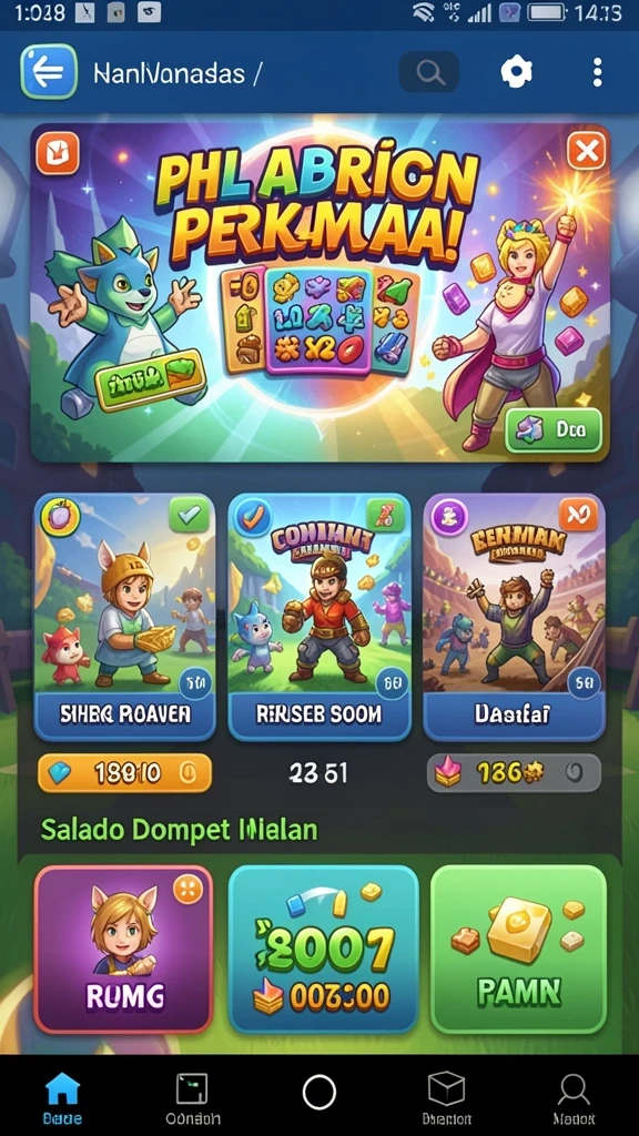 Memperlihatkan karakter baru yang ditambahkan dalam game.