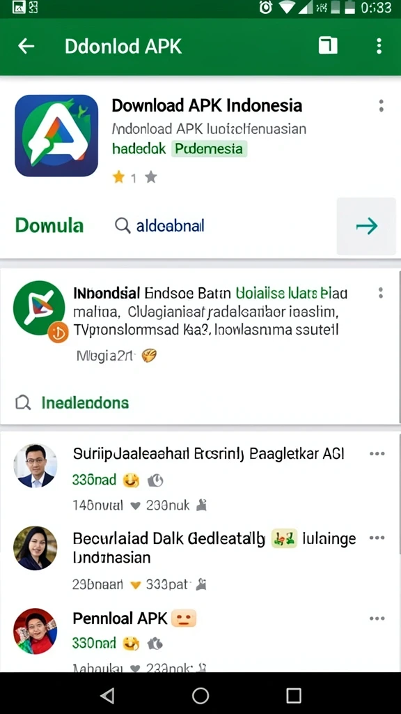 Karakter unik untuk setiap pemain.