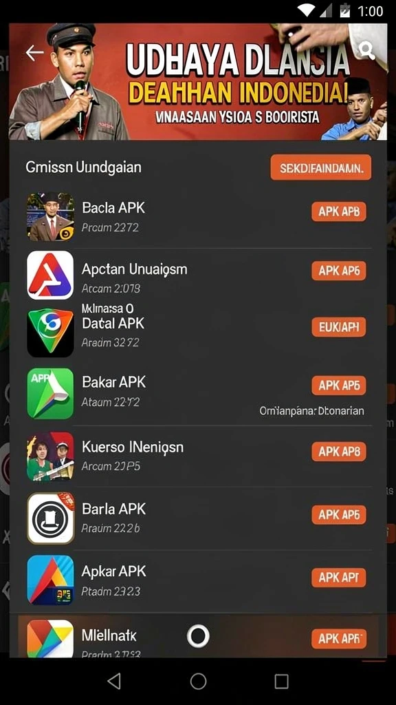 Tangkapan layar menunjukkan mode multiplayer yang menarik di QQ1221.