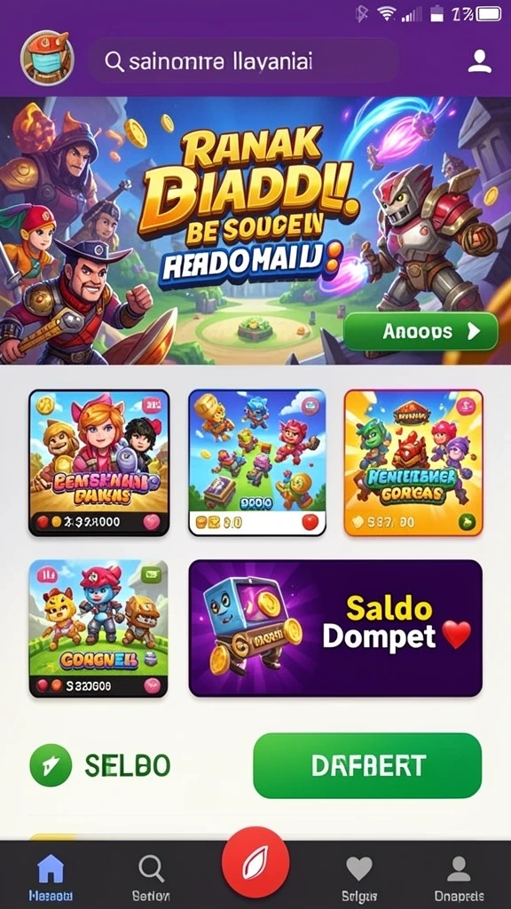 Event mingguan dengan hadiah menarik bagi para pemain.
