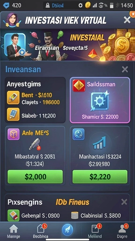 Antarmuka pengguna yang intuitif dan mudah dinavigasi.