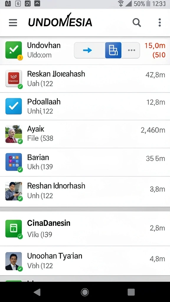 Tampilan antarmuka yang intuitif dan menarik.