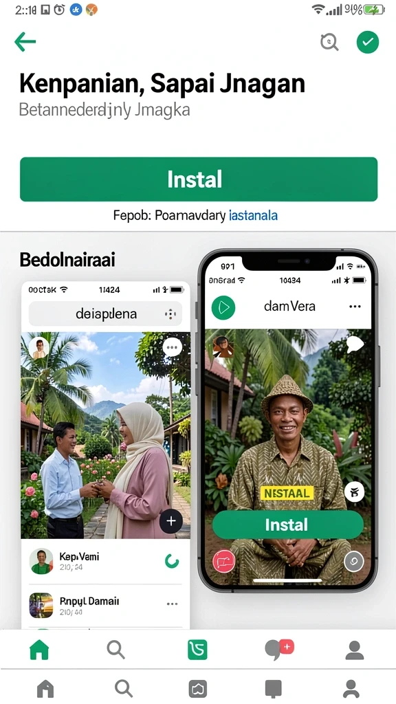 Berbagai karakter unik yang bisa dipilih.
