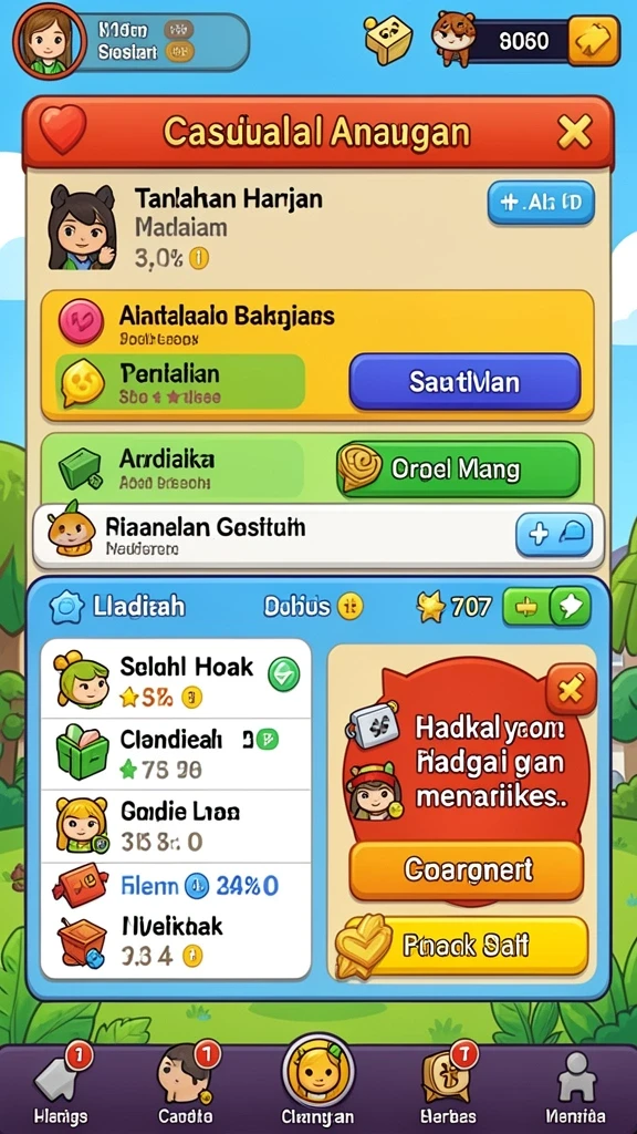 Tampilan antarmuka yang intuitif dan mudah digunakan.