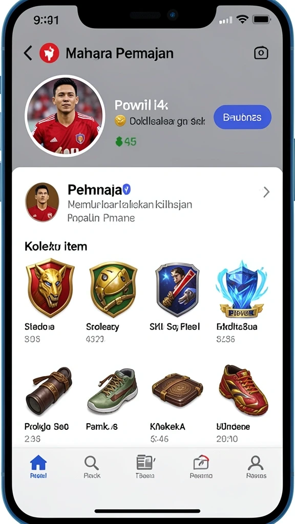 Tampilan antarmuka yang menarik dan mudah dinavigasi.