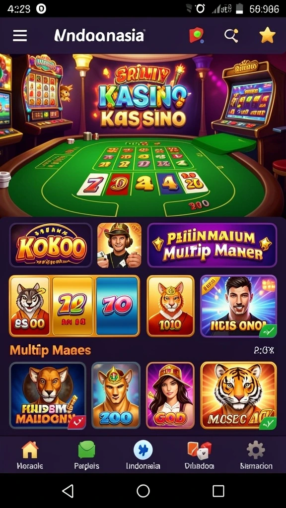 Tangkapan layar dari level baru yang menantang.