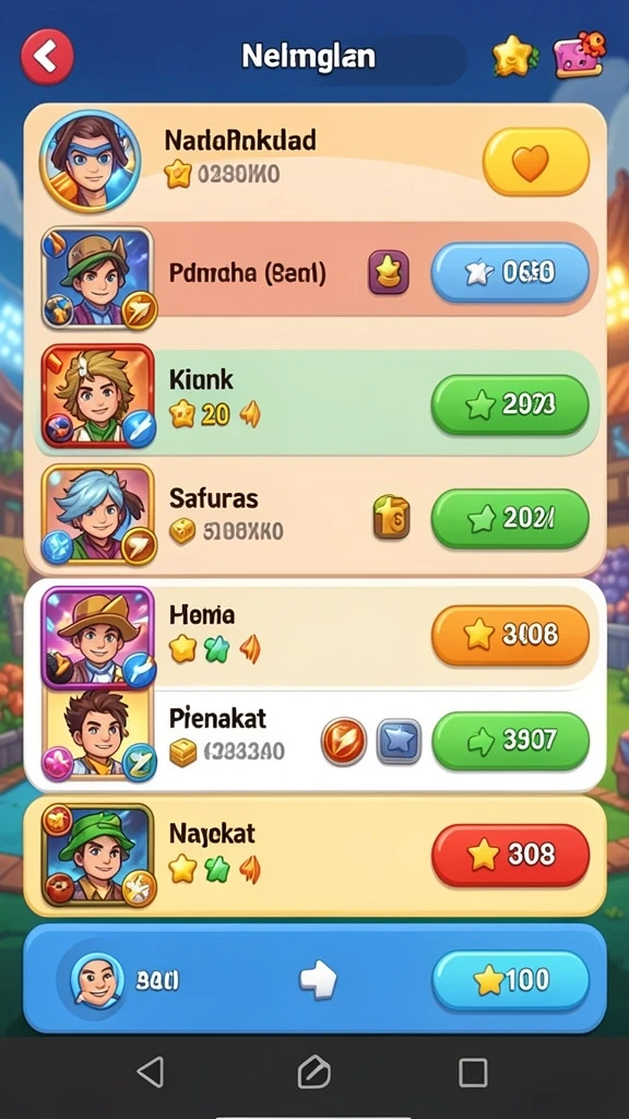 Tampilan awal game WATITOTO yang menarik.