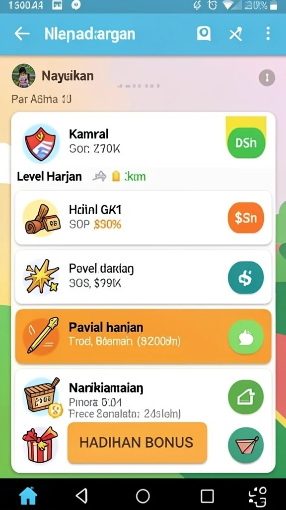Pengguna sedang berinteraksi dalam komunitas WIN777.