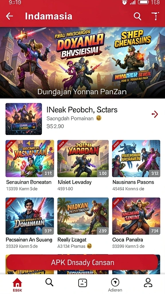 Fitur interaksi sosial dengan sesama pemain.