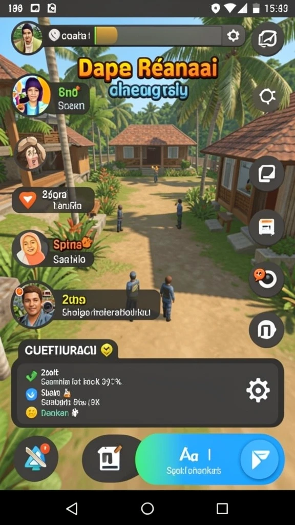 Tampilan antarmuka yang user-friendly dan menarik.